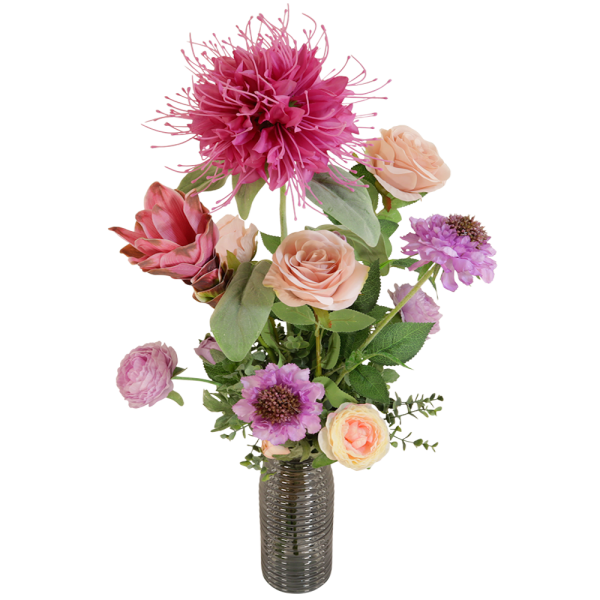 Kunstbloemen boeket Soof
