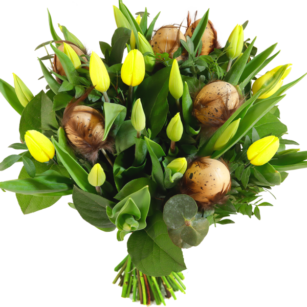 Paas tulpen boeket